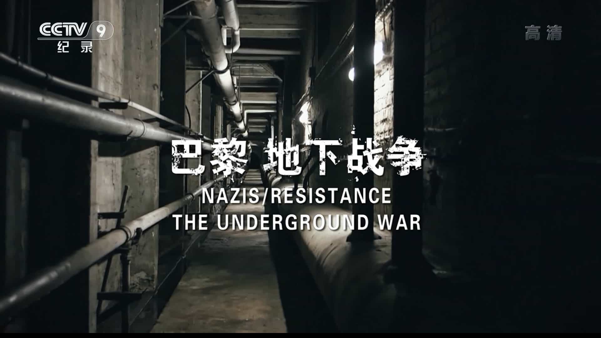 央视纪录片《巴黎-地下战争 2019》全8集 国语中字 1080i高清纪录片