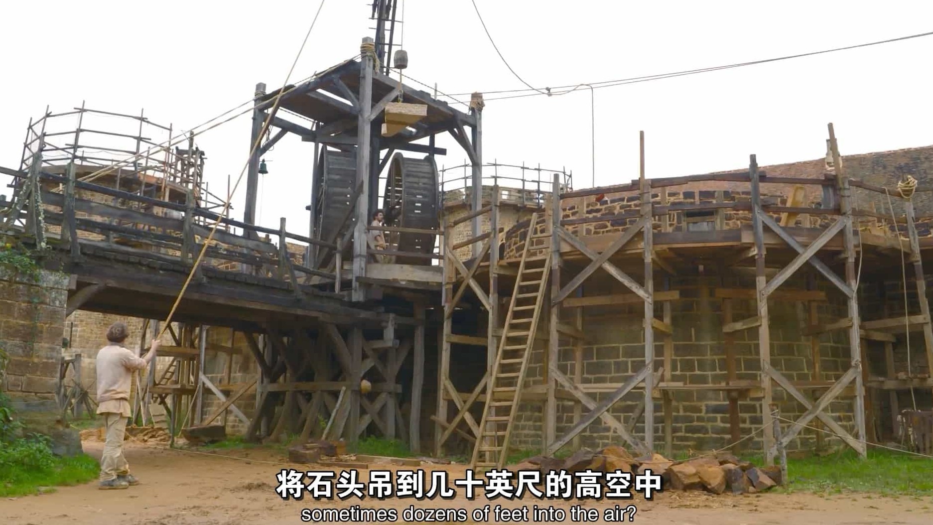 BBC纪录片/中世纪城堡建造《如何建造中世纪城堡 How to Build a Castle》全1集 英语中字 1080P高清下载