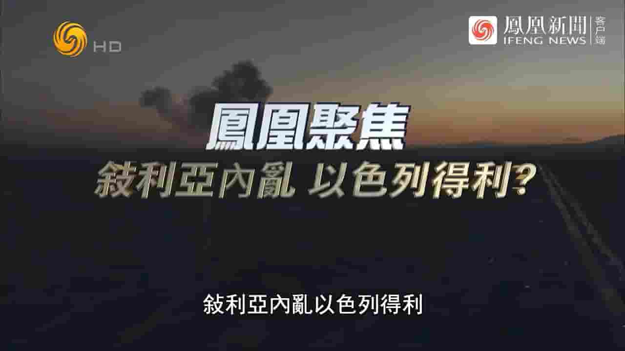 凤凰聚焦《叙利亚内乱，以色列得利？ 2024》全1集 国语中字 720P高清网盘